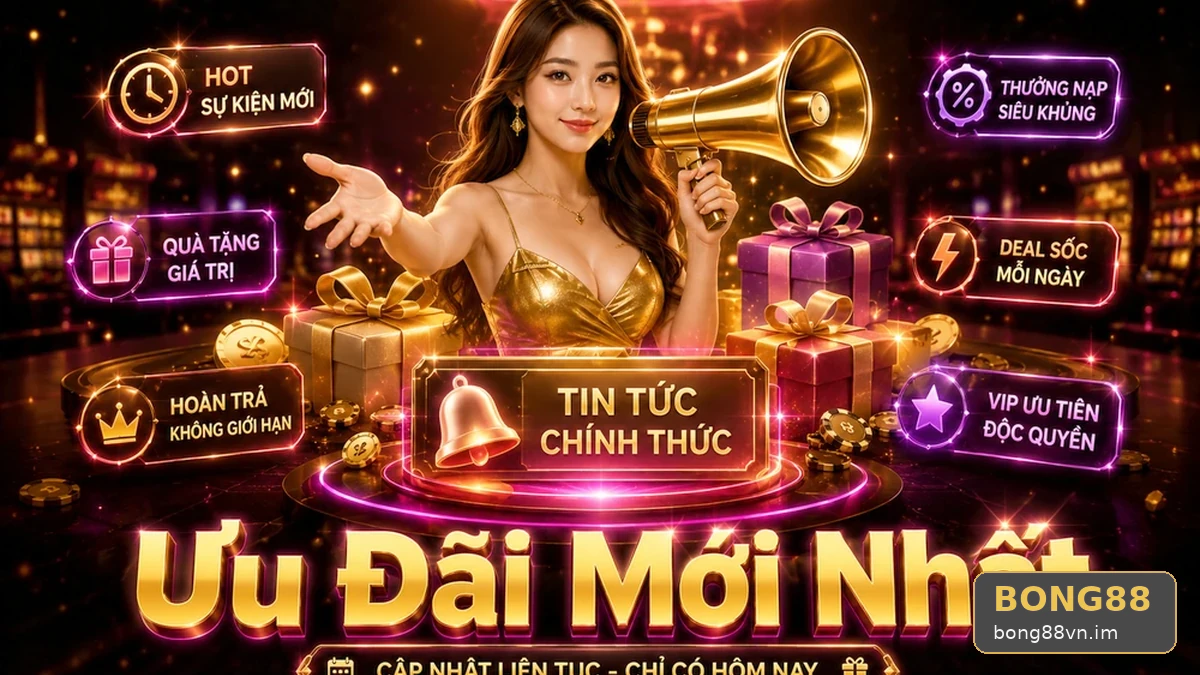 Nút Gạch Chân Đỏ Dưới Banner Tin Mới: Kinh Nghiệm Lọc Ưu Đãi BONG88