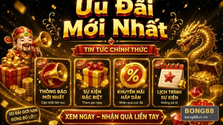 Tưởng icon ưu đãi là điều kiện khuyến mãi: Sai lầm khi đọc giao diện BONG88