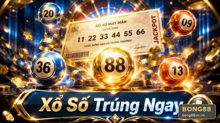 Khung Viền Dãy Số Trên Vé: Đọc Giao Diện Xổ Số BONG88 Khi Dò Kết Quả