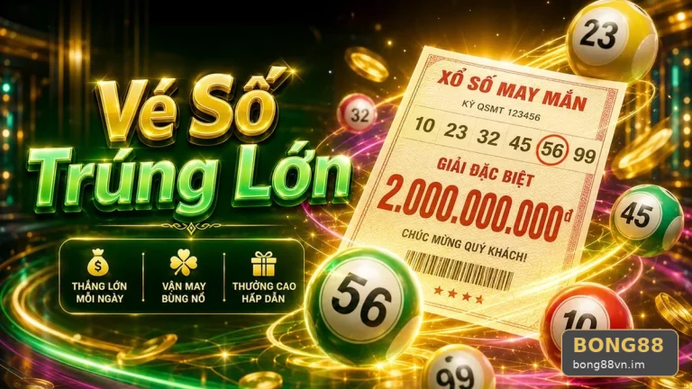 Mã Vạch In Trên Vé Số: Giải Mã Cơ Chế Đối Chiếu Kết Quả Xổ Số BONG88